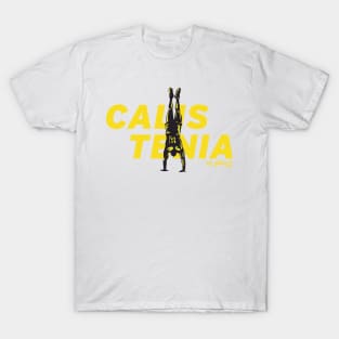 Calistenia Handstand Silueta T-Shirt